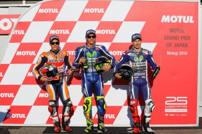 Jelang MotoGP Motegi: Rossi Ambil Alih Start Terdepan