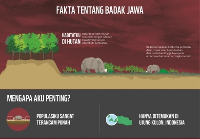 Agar Badak Jawa dan Sumatera Tak Punah dari Pertiwi Ini