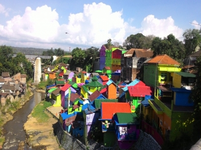 Kampung Warna-warni "Favela" Brazil Hadir di Indonesia