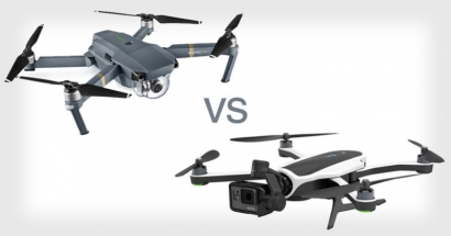 Mana yang Lebih Unggul: Drone DJI Mavic Pro dan GoPro Karma?