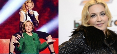 Madonna Tawarkan Oral Sex Untuk Pemilih Hillary Clinton