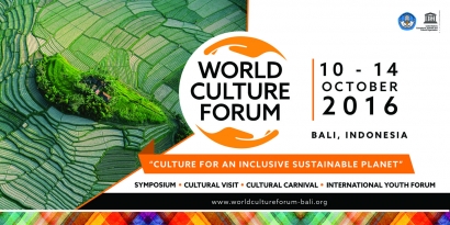 “Jalan Kebudayaan” dari World Culture Forum 2016