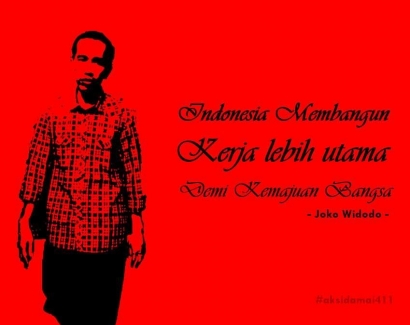 Salut! Jokowi Tetap Bekerja dan Tak Terpengaruh Aksi Demo