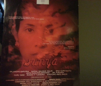 Sunya, Film Absrak Bernuansa Tradisi Jawa