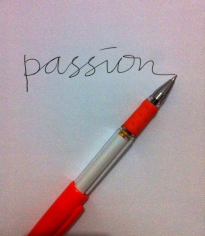 Menulislah dengan "Passion"
