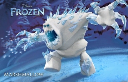 Monster Salju Marshmallow Ciptaan Elsa, Inilah Ceritanya!