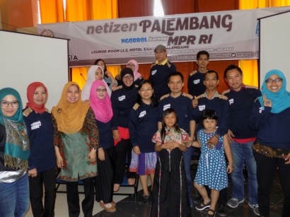 Netizen Palembang Ngobrol Bareng MPR RI (Bincang Empat Pilar)