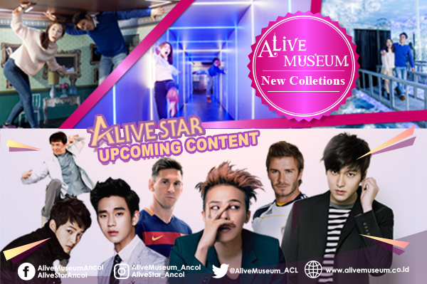 Alive Museum dan Alive Star Ancol Hadirkan G-Dragon dan Christiano Ronaldo