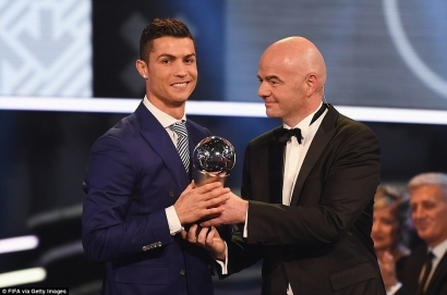 FIFA Tegaskan Tahun Emas Cristiano Ronaldo