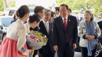 Lengser dari PBB, Ban Ki Moon Ikut Pencalonan Presiden Korea Selatan