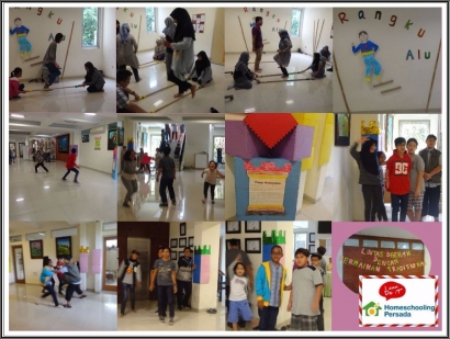 Jajanan Singkong dan Permainan Tradisional di Homeschooling Persada