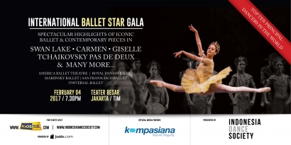 Mengagumi Keanggunan Tari Balet dalam International Ballet Star Gala 2017