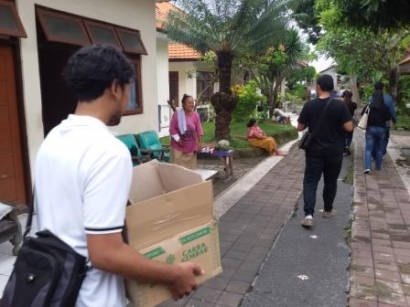 Komunitas KNB Berbagi Kebahagiaan di Panti Jompo Denpasar