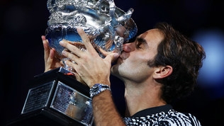 Kalahkan Nadal, Roger Federer Kampiun Australia Open 2017