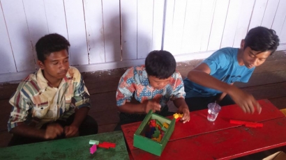Kelas Pendidikan Inklusi Bagi ABK di Desa Radak Baru