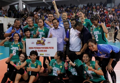 Jakarta Elektrik PLN Kunci Gelar Juara Putaran Pertama Proliga