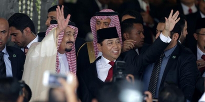 Dari Pidato Hingga Berebut Selfie dengan Raja Salman di Gedung DPR