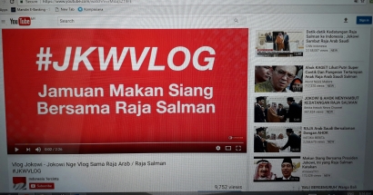 Nge-Vlog, Gaya Pendekatan Baru ala Jokowi Setelah Blusukan