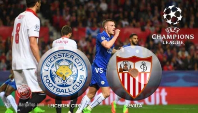 Leicester City, Tim Inggris Pertama yang Lolos ke Perempat Final Liga Champions 2017