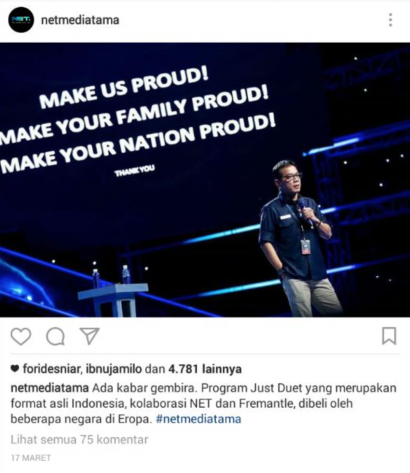 Just Duet, Program Indonesia yang Mendunia!