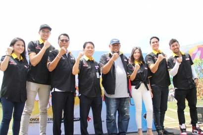Gagas 50K Kantong Darah, Bintang Toedjoe Ajak Kaum Muda Ikut Donor