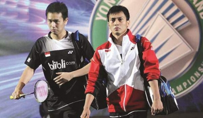 Malaysia Open: Duel Perdana Mantan Pasangan Juara Dunia, Mohammad Ahsan vs Hendra Setiawan