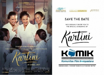 Spesial Screening Film Kartini untuk 10 KOMIK'ers