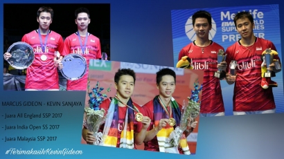 Salut! Juara Malaysia Open, "Hattrick" Beruntun Marcus/Kevin