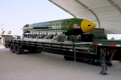 Mengenal "Mother Of All Bomb"  GBU-43 yang Dijatuhkan Amerika di Afganistan