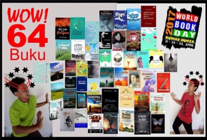 Peluncuran 64 Buku Sekaligus di Hari Buku Sedunia