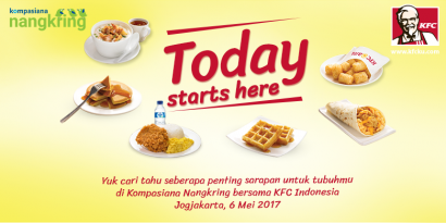 [Update] Yuk Cari Tahu Pentingnya Sarapan Sambil Nangkring bersama KFC di Yogyakarta!