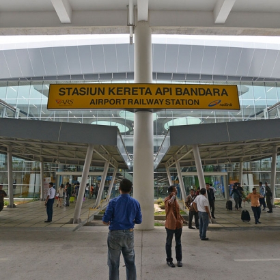 Mengejar Target Keistimewaan Proyek Stasiun Kereta Bandara Soetta