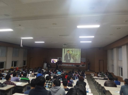Seminar Kewirausahaan Sebagai Upaya Memupuk Nasionalisme TKI di Korea Selatan