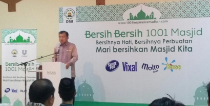 'Bersih Bersih 1001 Masjid' Kegiatan Menyambut Bulan Suci Ramadhan