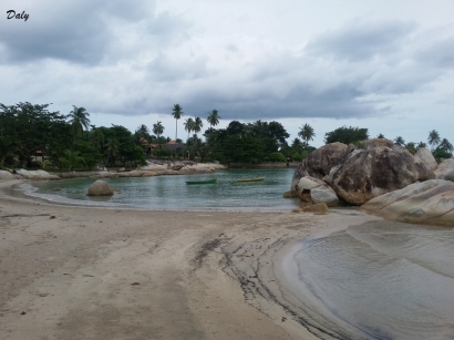 Pantai Tanjung Pesona, Surga Ketenangan di Pulau Bangka