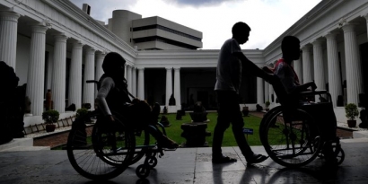 "Menjaga Indonesia" Cara Kaum Disabilitas