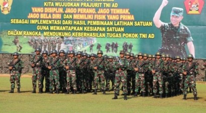 Jenderal TNI Mulyono Buka Lomba Peleton Tangkas 2017