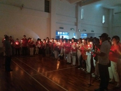 Lilin untuk Ahok dari Kuala Lumpur