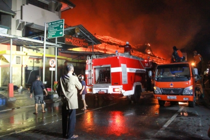 Kali Kedua Pasar Legi "Songgolangit" Ponorogo Terbakar Menjelang Ramadan