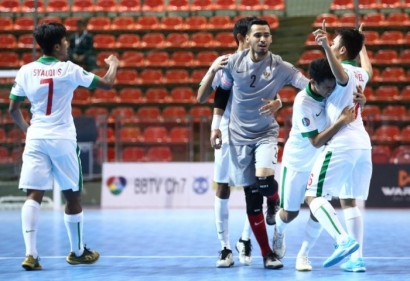 Cara Mengesankan Timnas Futsal Bergerilya di AFC Championship U-20
