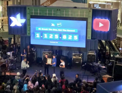 XL  Axiata Ajak 5 Youtuber Ngehits Pecahkan Rekor Live Streaming