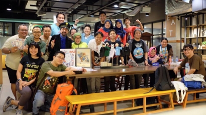 Komunitas Tintin Indonesia Rayakan Ulang Tahun Sembari Lelang Amal