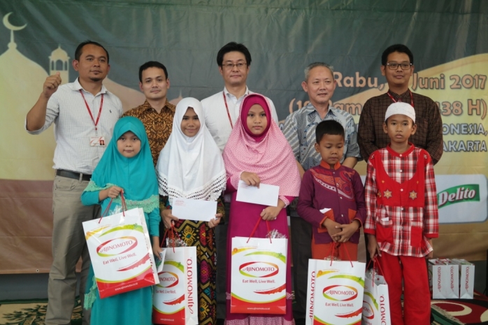 PT Ajinomoto Indonesia Berbagi Berkah Ramadhan bersama Anak Yatim Piatu