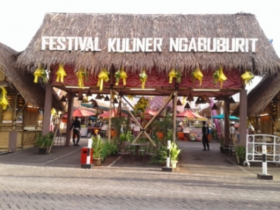 Keseruan Festival Kuliner Ngabuburit La Piazza Kental Khas Nusantara