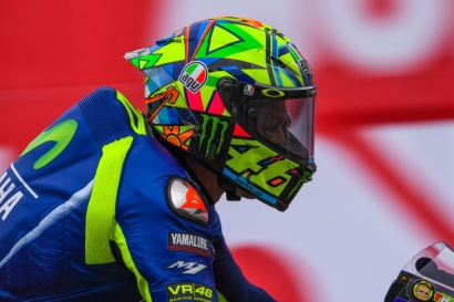 Rossi Juara MotoGP Assen Belanda, sementara Vinales Gagal Finish