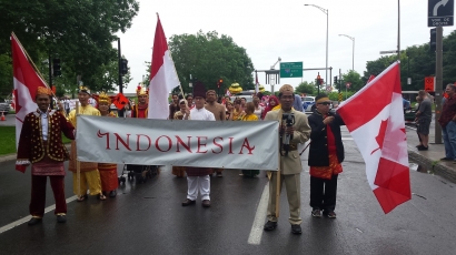 Yuk Lihat Kebhinnekaan Indonesia Dalam Parade Canada Day 2017