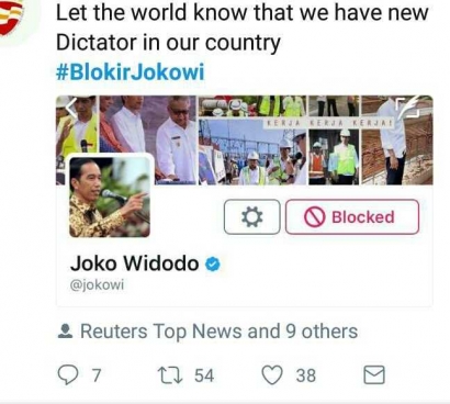 Blokir Jokowi Riuh oleh Telegram