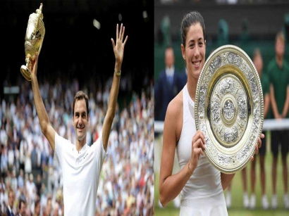 Wimbledon 2017, Spotlightnya Federer dan Muguruza!