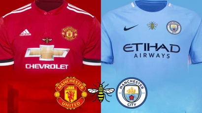 Lebah Pekerja Manchester Menyatukan United dan City