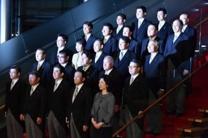 Pengumuman Kabinet Baru Abe Shinzou